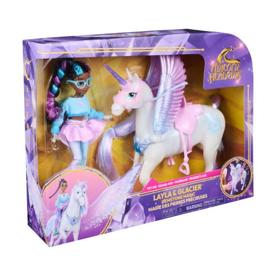 Unicorn Academy Layla & Glacier Svetlá & Zvuky – Spin Master 106076170