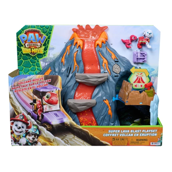 Labková Patrola Dino Set Sopka s Efektmi – Spin Master 106076336