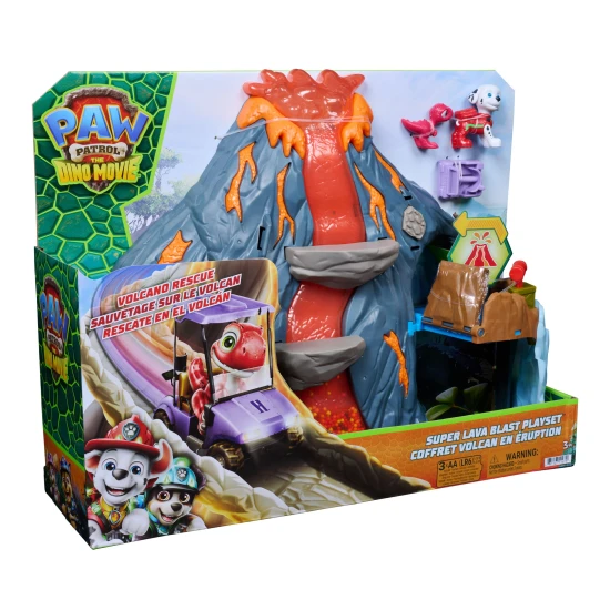 Labková Patrola Dino Set Sopka s Efektmi – Spin Master 106076336