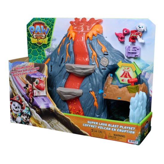 Labková Patrola Dino Set Sopka s Efektmi – Spin Master 106076336