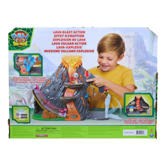 Labková Patrola Dino Set Sopka s Efektmi – Spin Master 106076336
