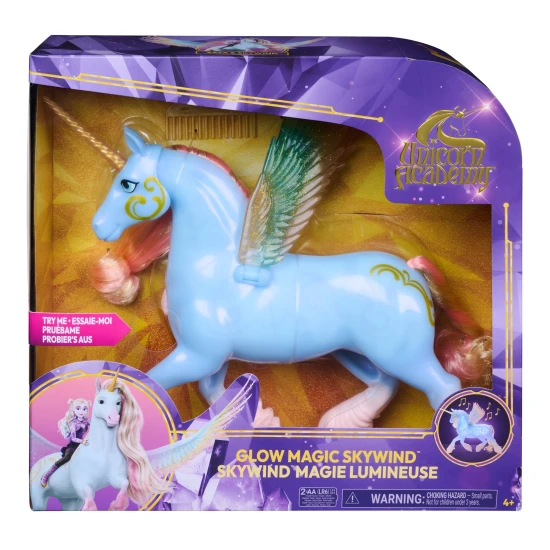 Unicorn Academy Jednorožec Skywind Svetlá & Zvuky – Spin Master 106076377