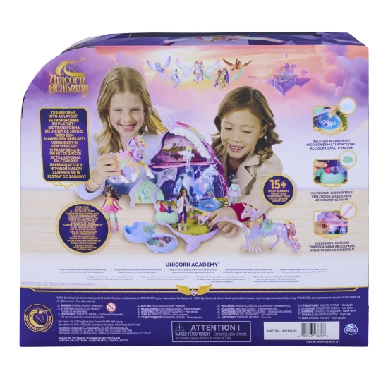 Unicorn Academy Česacia Hlava Rozkladacia na Hrací Set – Spin Master 106077334