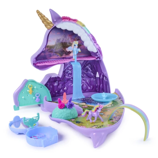 Unicorn Academy Česacia Hlava Rozkladacia na Hrací Set – Spin Master 106077334