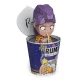 K-POP Ramen pohárik – 3D puzzle figúrka Rumi z K-Pop Demon Hunters v chibi štýle s pohárikom ramen