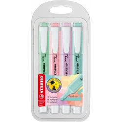Zvýrazňovač Pastel 4 farby