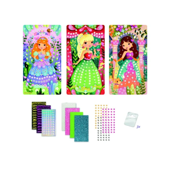 Stick & Fun - malá mozaika - princezné – Sycomore SYC_CRE7065