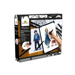 Artissimo Kresliaci tablet s podsvietením Manga postavy