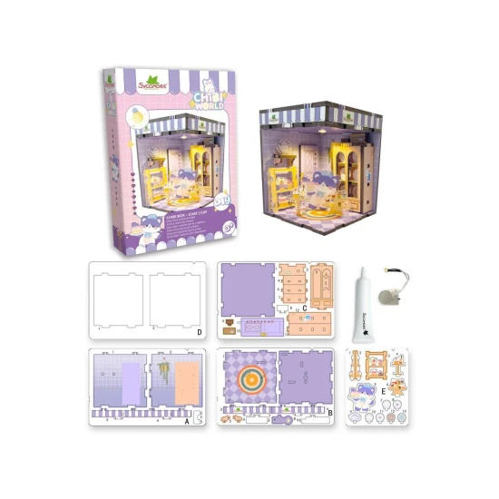 Sycomore Chibi svet Mini box s mačkou