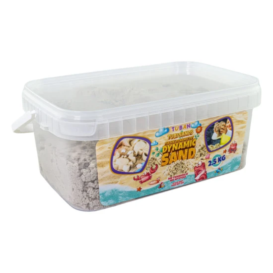Dynamický piesok bezfarebný, natural. Balenie v boxe 2,5 kg.