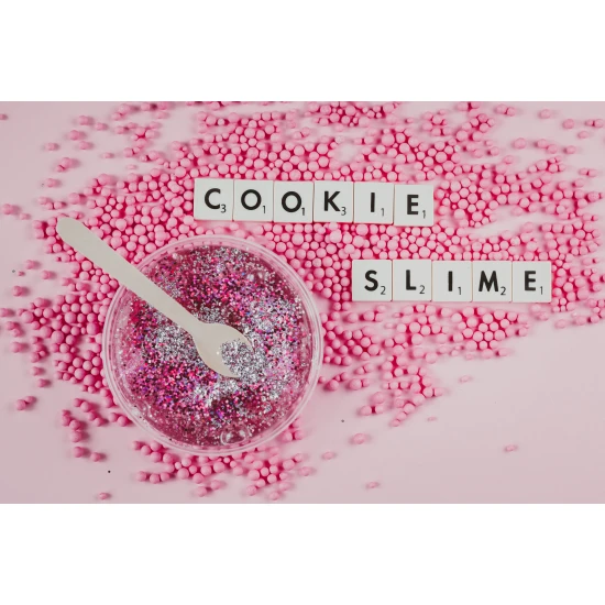 DIY Slime Sada na výrobu slizu Cookie pre deti. Vyrobte si svoj vlastný sliz.