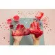 DIY Slime Sada na výrobu slizu Jahoda pre deti. Vyrobte si svoj vlastný sliz.