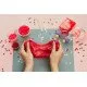 DIY Slime Sada na výrobu slizu Jahoda pre deti. Vyrobte si svoj vlastný sliz.