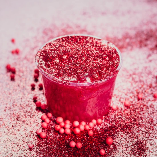 DIY Slime Sada na výrobu slizu Jahoda pre deti. Vyrobte si svoj vlastný sliz.