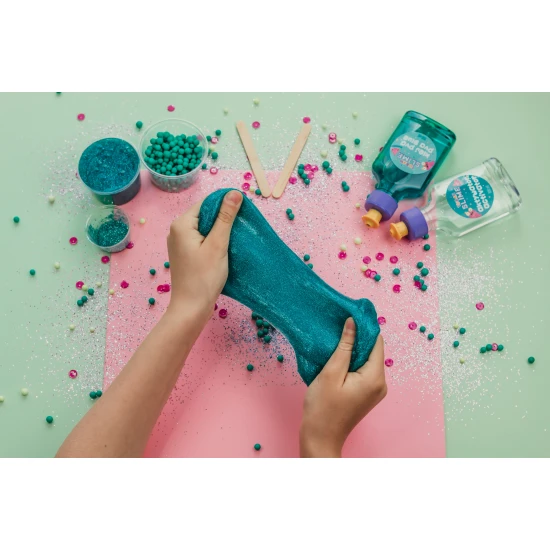 DIY Slime Sada na výrobu slizu Melón pre deti. Vyrobte si svoj vlastný sliz.