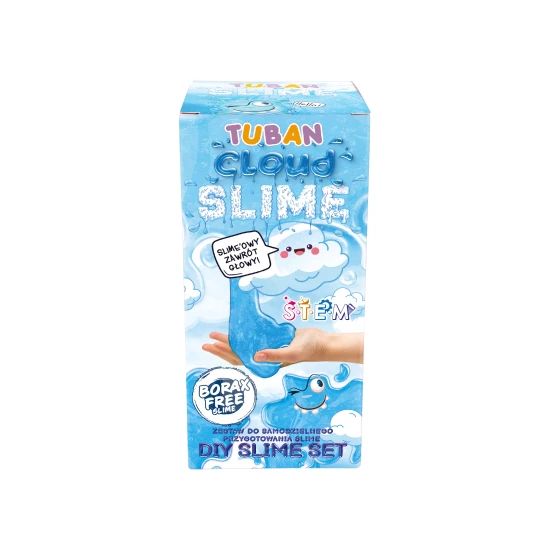 DIY Slime Sada na výrobu slizu Obláčik pre deti. Vyrobte si svoj vlastný sliz.