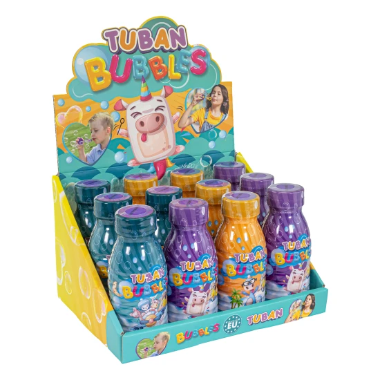 Bublifuk 250 ml. Čarovný svet mydlových mydlových bublín plný zábavy.