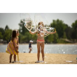 Paličky so šnúrkou na obrovské bubliny