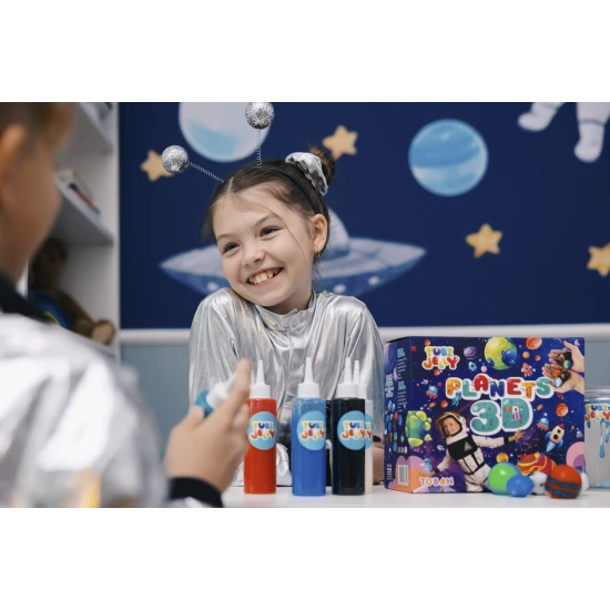 Tubi Jelly Kreatívny set Planéty na tvorbu 3D figúrok