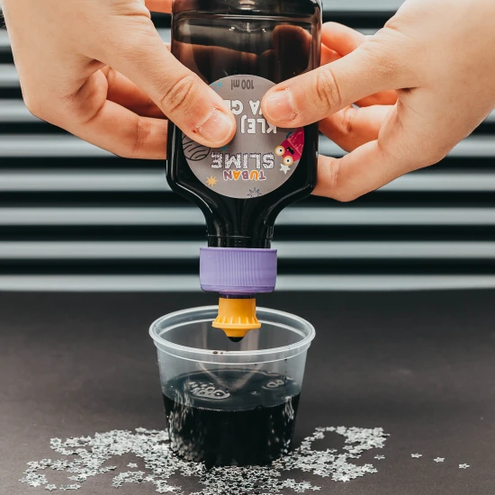 DIY Slime Sada na výrobu slizu Vesmír pre deti. Vyrobte si svoj vlastný sliz.