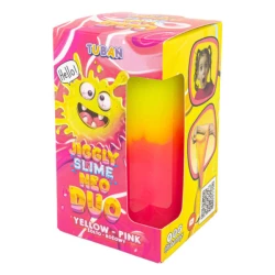 Jiggly Slime Sliz NEO DUO žlto ružový 430 g