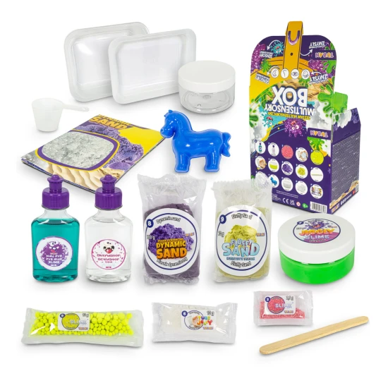 Multisenzoricky box – kreativna sada pre deti od 6 rokov