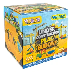 Kreatívny set Dynamický piesok Na stavbe