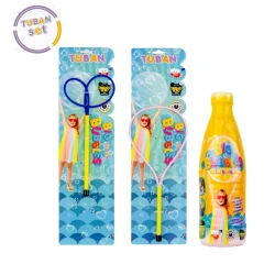 Set Obruč na bubliny, Obruč na bubliny Mini Butterfly a Tekutina pre veľké bubliny 1 l