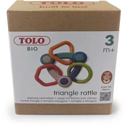 Hrkálka Trojuholník s príveskami (BIO)