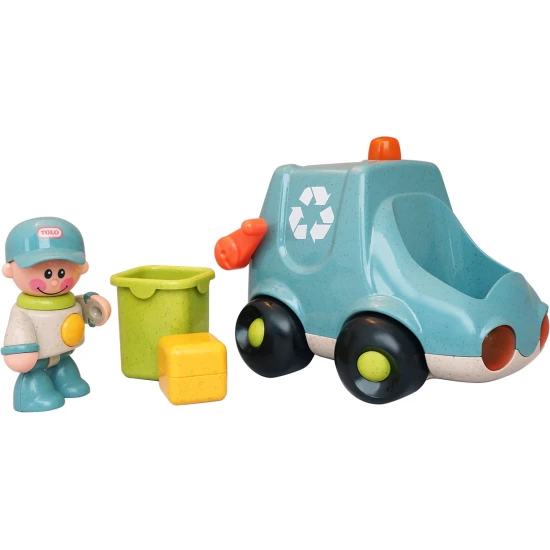 Hračkárske smetiarske auto First Friends pre deti – ekologická výchova hrou