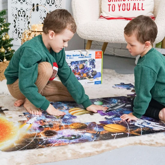 Detské puzzle na skladanie pre celú rodinu