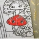 Vyfarbovacie puzzle pre deti Utajená záhrada Tookyland