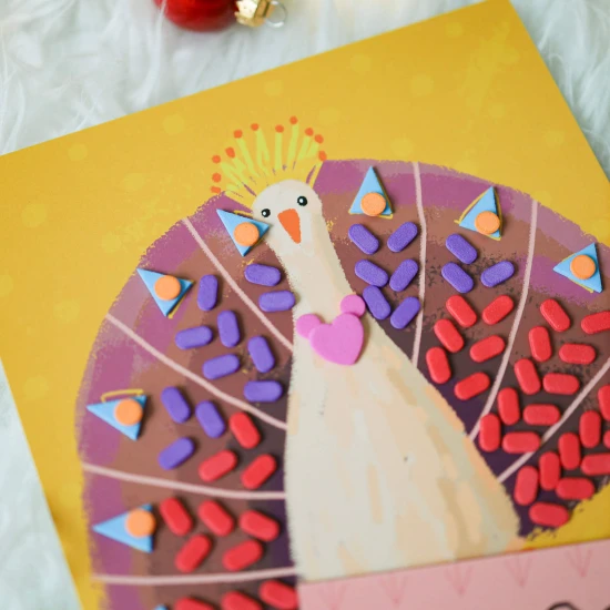 Nalepovacia mozaika pre deti Prvé zvieratká Tookyland