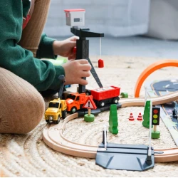 Vláčiková dráha Stavba