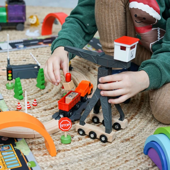 Vláčiková dráha Stavba