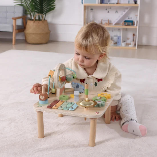 Drevený Aktivity stolík Tooky Toy