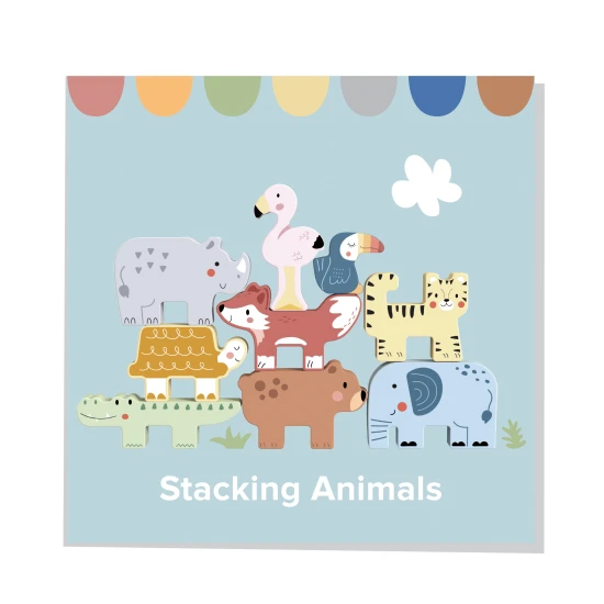 Balančná hra Zviera na zviera pre najmenších