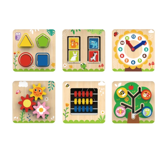 Šesťuholníková kocka s aktivitami 7v1 Tooky Toy