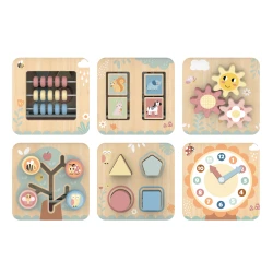 Kocka s aktivitami 7v1 Pastel