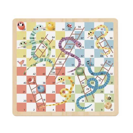 Tooky Toy spoločenská hra Človeče nehnevaj sa, Hady a rebríky