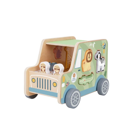 Drevená vkladačka Zvieratká Safari