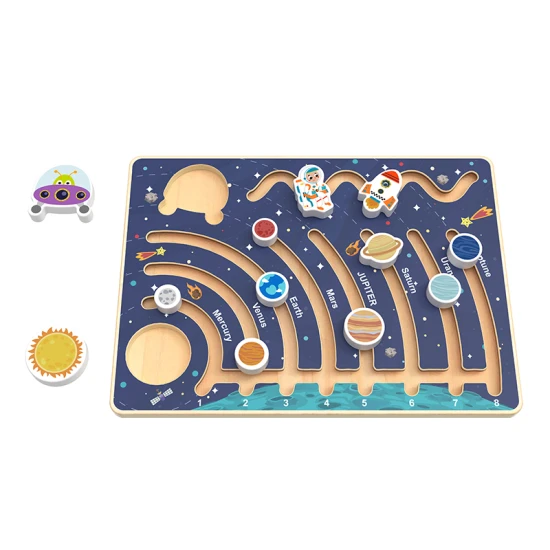 Drevený labyrint Slnečná sústava