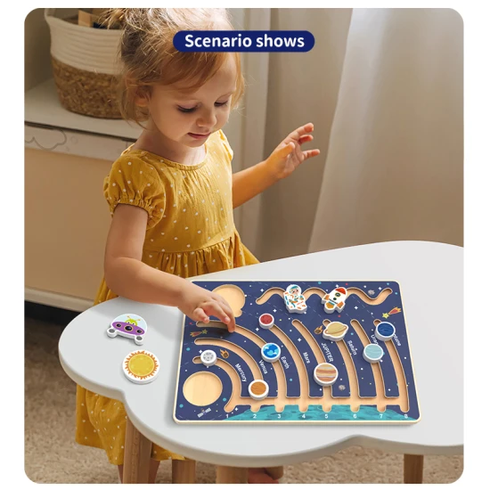 Drevený labyrint Slnečná sústava