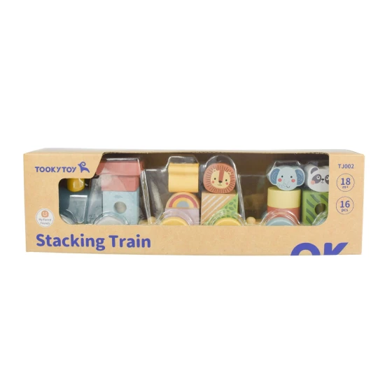 Drevený skladací vláčik