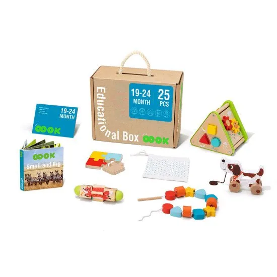 19–24 mesiacov Edukačný box Maxi Didaktické hračky do 2 rokov Tooky Toy