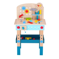 Pracovný stôl s náradím a hodinami 45 ks