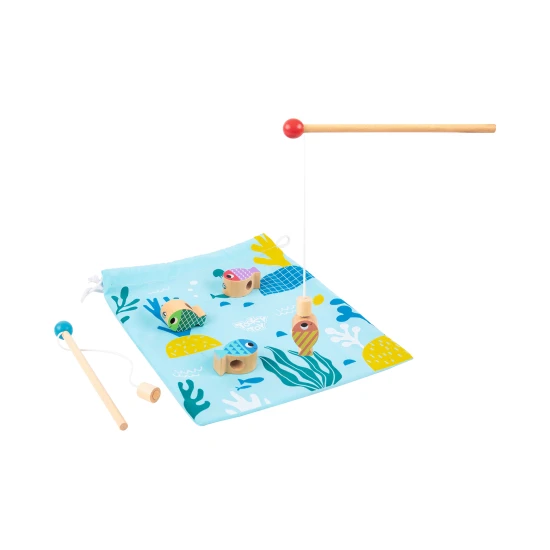 Chytanie rybičiek multifunkčná hra Tooky toy