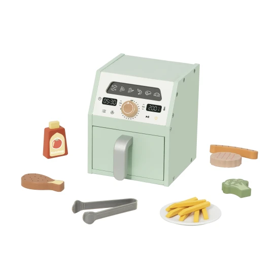 Detská drevená fritéza – hračka do kuchynky pre deti