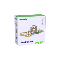 Zoo sada v kufríku s dráhou