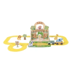 Zoo sada v kufríku s dráhou